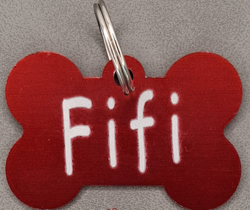 Chapas metálicas para Identificação de Animais