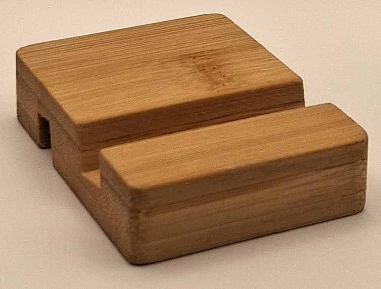 Suportes de telemóvel em madeira